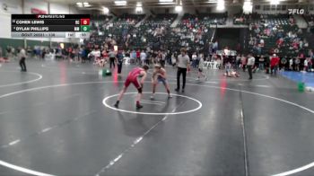 138 lbs Cons. Semi - Cohen Lewis, Red Cloud vs Dylan Phillips, Mighty Minions