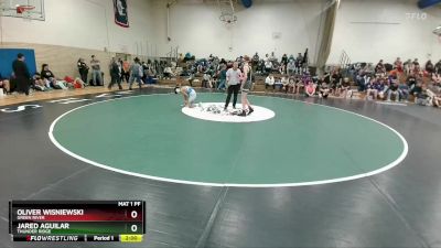 113 lbs Semifinal - Jared Aguilar, Thunder Ridge vs Oliver Wisniewski, Green River