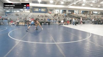 106 lbs Cons. Sub-quarters - Frank Motes, Gold Rush Wrestling vs Aaden Lopez, Daniel Cormier Wrestling Academy