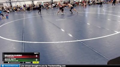 Silver 141 lbs Cons. Round 3 - Brandon Eusebio, St. Cloud State vs Royce Butt, Wisconsin-Eau Claire