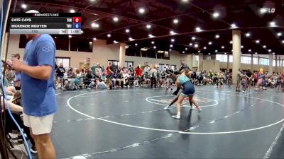 110 lbs Round 7 (8 Team) - Mckenzie Nguyen, TWA #1 vs Cate Cays, Team United