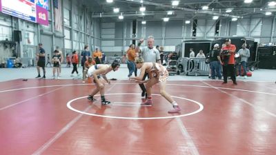 132 lbs Cons. Sub-semis - Hesston Bitton, Victory Wrestling-Central WA vs Clayton Sullivan, Askeo International Mat Club
