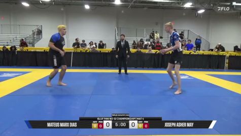 Joseph Asher May vs Mateus Marx Dias 2026 Pan IBJJF Jiu-Jitsu No-Gi Championship