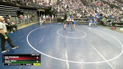 285 lbs Cons. Round 1 - Isaac Finau, Stansbury vs Jak Strubhar, Logan