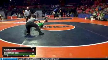 1 lbs Champ. Round 1 - Garrett Luke, Lena-Winslow vs Emmett Emmons, Dwight