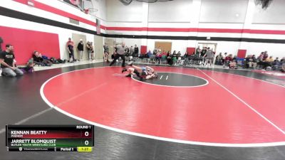 115-120 lbs Round 1 - Kennan Beatty, Phenom vs Jarrett Blomquist, Butler Youth Wrestling Club