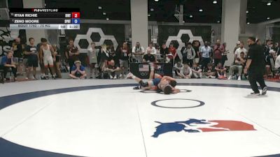 70 kg Cons. Sub-rd Of 64 - Ryan Richie, Southern Illinois Regional Training Center vs Zeno Moore, Spartan RTC@LHP