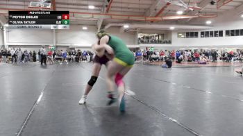 140 lbs Cons. Round 2 - Peyton Engles, Lebanon High School vs Olivia Taylor, Clay High School