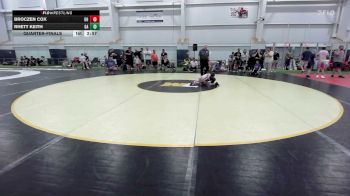 40 lbs Quarterfinal - Broczen Cox, OH vs Rhett Keith, GA