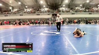 75 lbs Semifinal - Maddox Brewster, Warsaw Wildcat Wrestling vs Silas Ash, Osage Wrestling Club