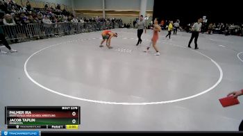 150 lbs Champ. Round 2 - Jacob Taplin, Minnesota vs Palmer Ira, Fayetteville High School Wrestling