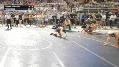 126 1A Cons. Round 2 - Dylan Lunsford, Bishop Kenny vs Erik Perez, St. John Neumann