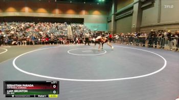 165 lbs Cons. Round 5 - Liam Brunton, Del Oro vs Sebastian Parada, Centennial (Corona)