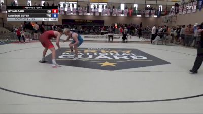 157 lbs Champ. Round 1 - Rylan Gaul, Colon Wrestling Academy vs Dawson Beyer, Team Valley Wrestling Club