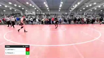 170 lbs Consi Of 8 #1 - Cah'Mari Johnson, GA vs Kyler Pickard, NC
