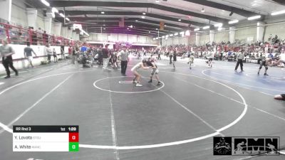 80 lbs Rr Rnd 3 - Yuvixa Lovato, Stout Wrestling Academy vs A'dlee White, Mancos Bluejays