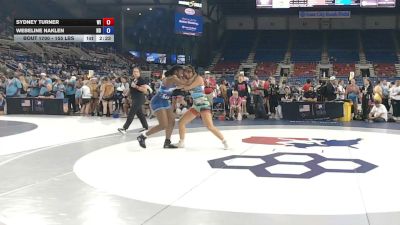 155 lbs Cons. Rd Of 32 - Sydney Turner, Wisconsin vs Webeline Naklen, North Dakota