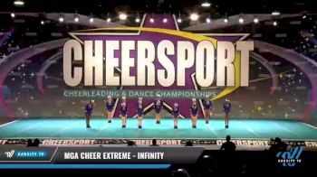 MGA Cheer Extreme - Infinity [2021 L1 Junior - D2 - Small - B Day 1] 2021 CHEERSPORT National Cheerleading Championship