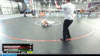 46-46 lbs Round 1 - Hendrix Echavarria, Moses Lake Wrestling Club vs Grant Ellingson, Mine Yard Dogs Wrestling Club