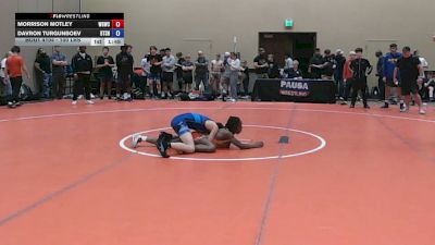 100 lbs Champ. Rd Of 32 - Morrison Motley, Warmup Gang Wrestling Club vs Davron Turgunboev, Beat The Streets New York City
