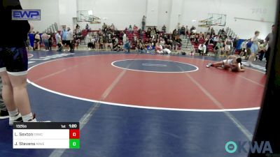 132 lbs Round Of 16 - Lane Sexton, El Reno Wrestling Club vs Jaxon Stevens, Maverick Elite Wrestling