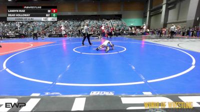 52 lbs Consi Of 8 #2 - Landyn Ruiz, Red Wave Wrestling vs Bear Holloway, Mat Demon Wrestling Club