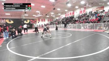 105 lbs Champ. Round 1 - Austin Desai, Burbank vs Cecilia Villanueva, Hesperia