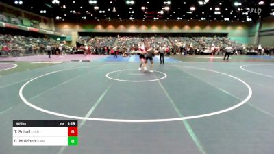 165 lbs Round Of 64 - Tucker Schall, Lassen vs Collin Muldoon, Slam Academy