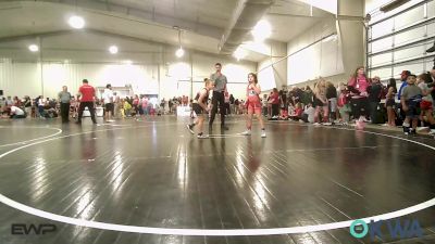 83 lbs Consolation - Kai'lynn Neighbors, Muskogee Rougher Youth Wrestling vs Ember Bloxham, Salina Wrestling Club