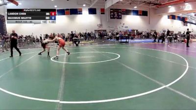 86 lbs Cons. Round 1 - Maximus Milette, Reaper Wrestling Club vs Landon Chen, Scanlan Wrestling Academy