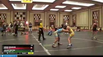 125 lbs Finals (8 Team) - Jesse DeNegri, Buxton vs Asher Bacon, Revival Aqua