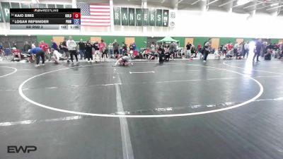132 kg Rr Rnd 3 - Kaio Sims, Gold Rush Wrestling vs Logan Refsnider, Pinnacle Wrestling Club