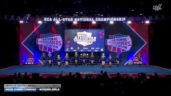 Rock Cheer Company - Wonder Girls [2026 L5 Youth - Small Day 1] 2026 NCA All-Star National Championship