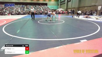 101 lbs Round Of 32 - Nathiel Nava, Top Dog Wrestling Club vs Rayce Wilson, Upper Valley Aces