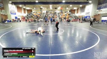138 lbs Quarterfinal - Aaron Ramirez, Victor Valley vs Ryan Collins-Kruger, Sultana