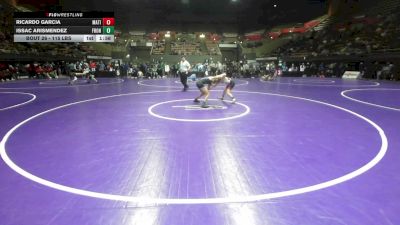 115 lbs Round Of 32 - Ricardo Garcia, Matilda Torres vs Issac Arismendez, Frontier