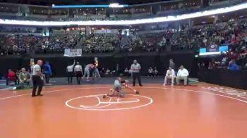 106 lbs Cons. Round 1 - Dyson Woodward, Alamosa vs Onesimo Rodriguez, Pueblo Central