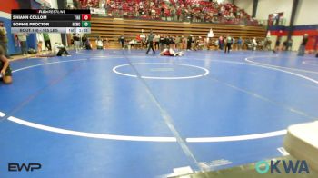 125 lbs Rr Rnd 3 - Shiann Collom, Tiger Trained Wrestling vs Sophie Proctor, Henryetta Knights Wrestling Club