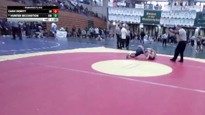 144 lbs Champ. Round 2 - Cash Dewitt, San Marcos vs Hunter McCuistion, Rim Of The World