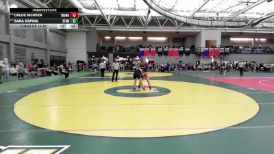 126 lbs Consi Of 16 #2 - Chloe Richter, Trumbull vs Sara Ospina, Stamford