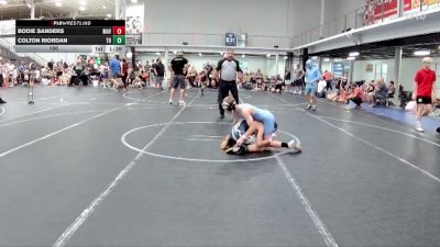 100 lbs Round 2 (6 Team) - Bodie Sanders, Mavericks vs Colton Riordan, The Outsiders