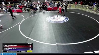 165-187 lbs 1st Place Match - Carlos Sanchez, California vs Tank Delacruz, California