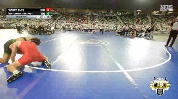 B3A-215 lbs Semifinal - Kanon Clift, Comanche vs Kaydin Mccartney, Gore