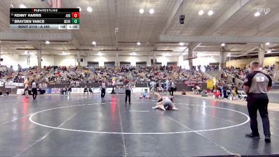 A 285 lbs Champ. Round 1 - Kenny Harris, Alcoa High School vs Brayden Vance, David Crockett High School