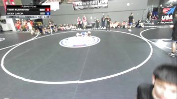 80 lbs Timur Nurahunov, MDWA - Mount Diablo Wrestling Association vs Aiden Garcia, KCWA - Kern County Wrestling Association