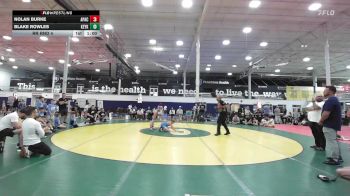 115 lbs Rr Rnd 4 - Nolan Burke, Apache - K6 vs Blake Rowles, Keystone Krush - K6