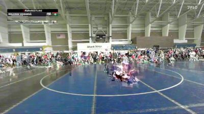 45 lbs Cons. Round 3 - Griffin McGuire, Evanston Elite Wrestling vs William Russell, 3A North Sanpete (KING)