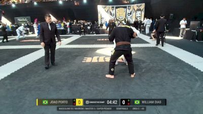 JOAO PORTO vs WILLIAM DIAS 2026 CBJJE South American Jiu-Jitsu Championship