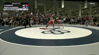 65 lbs Champ. Round 2 - JT Schneider, South Side Wrestling Club vs Timothy Plamondon, Viking Wrestling Club (IA)