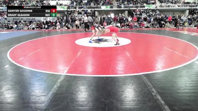 175 lbs Round Of 32 - Sawyer Goodwin, Spaulding-NH vs Brady Gleason, Watertown